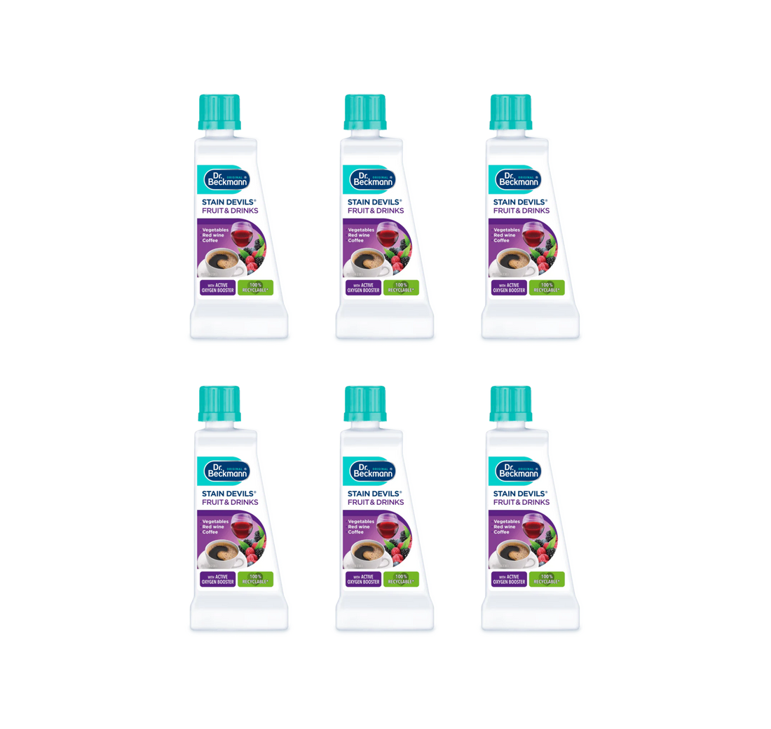 Dr Beckmann Stain Devil Fruit & Drink (Pack Of 6)