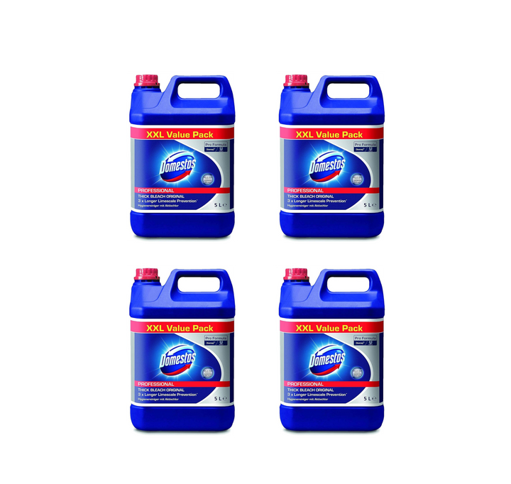 Domestos Professional 5ltr (Pack Of 4)