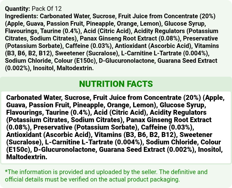 Monster Energy Juiced Ripper 500ml Cans