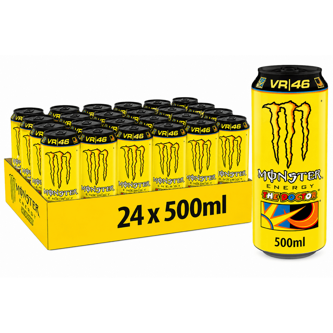 Monster Energy The Doctor Valentino Rossi 500ml Cans