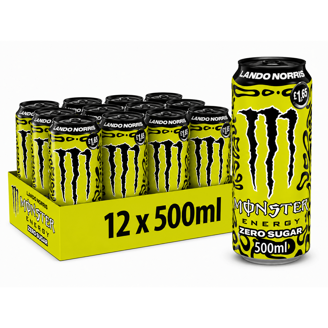 Monster Energy Lando Norris Zero Sugar 500ml Cans