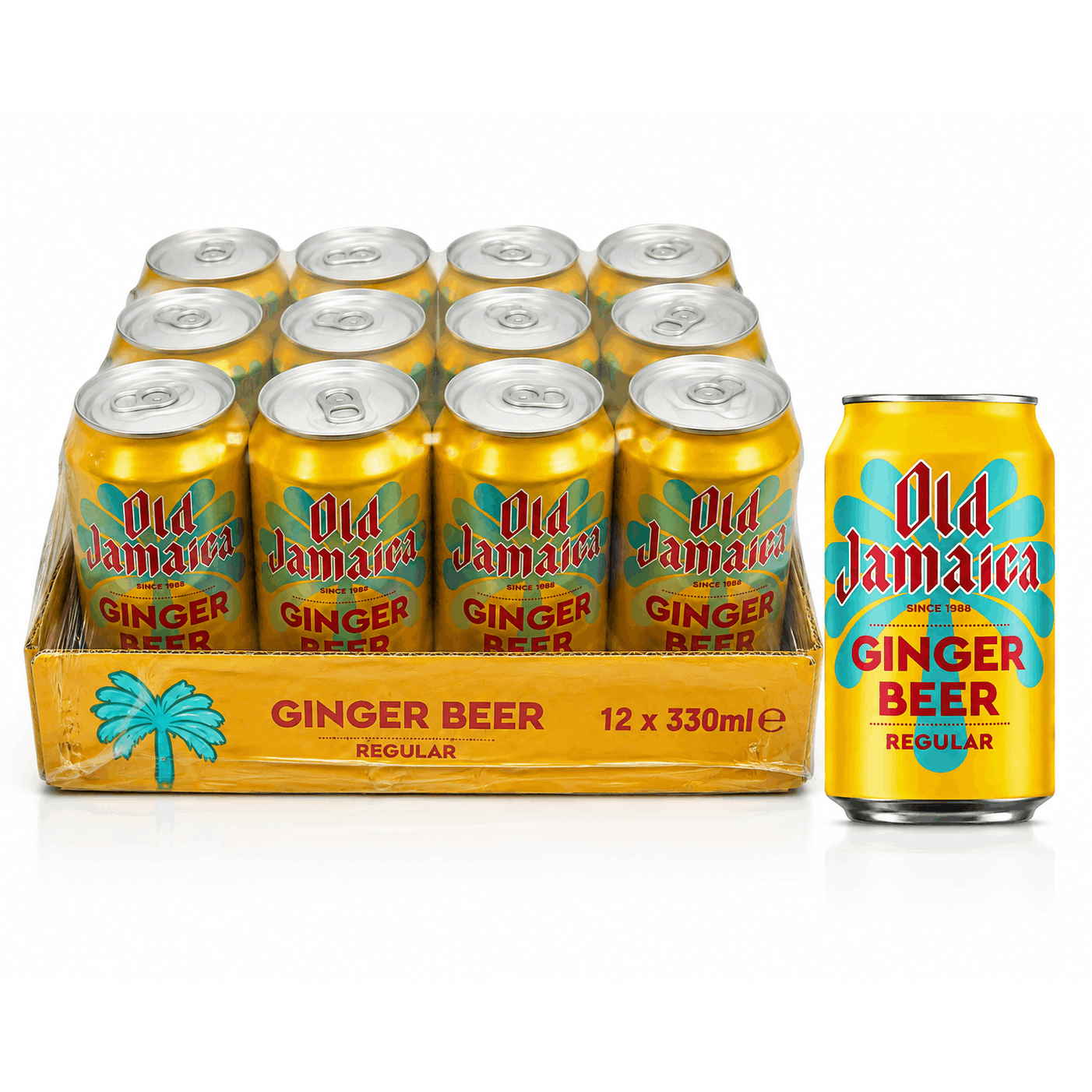 Old Jamaica Ginger Beer 330ml Cans