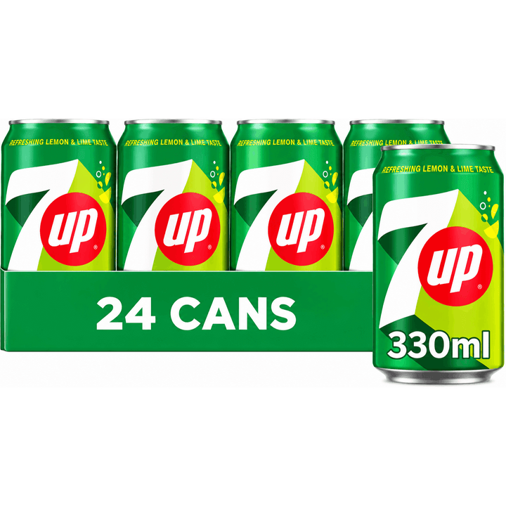 7UP Lemon & Lime 330ml Cans