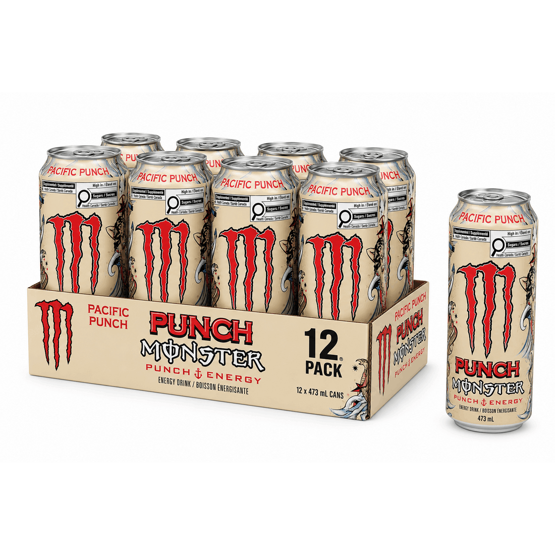 Monster Energy Pacific Punch 473ml Cans