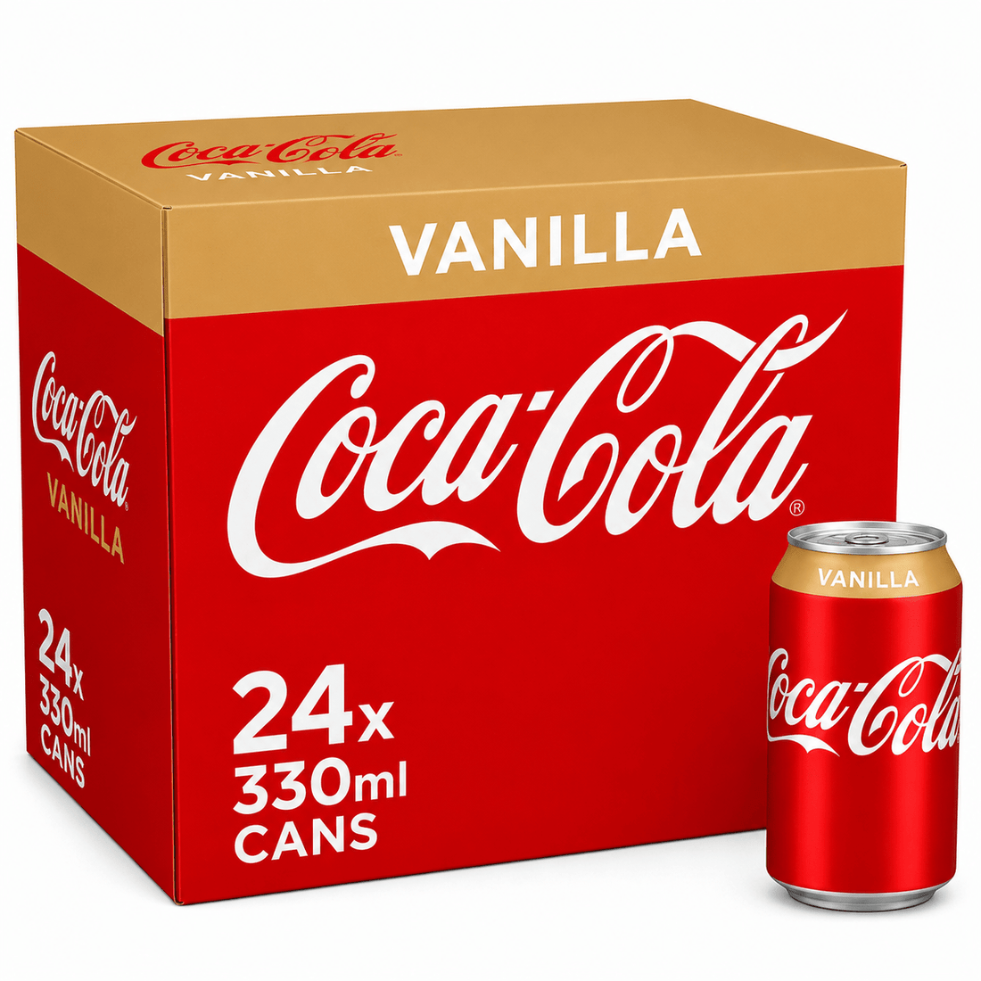 Coca-Cola Vanilla 330ml Cans