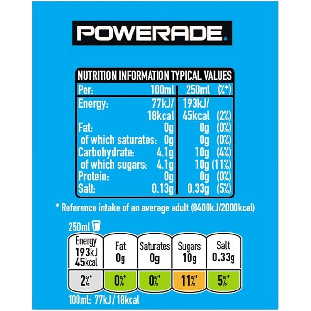 Powerade Berry & Tropical Isotonic Sports Drink 500ml Bottles