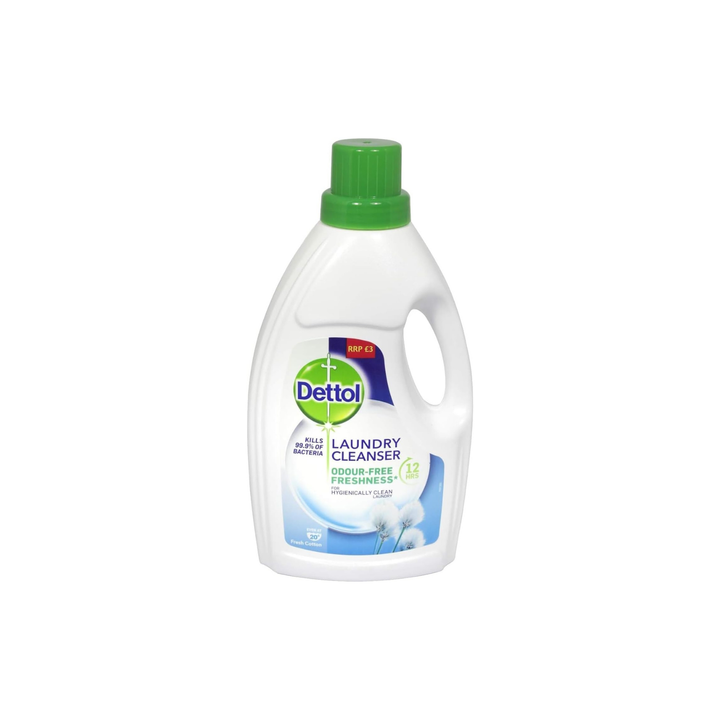 Dettol Anti-Bacterial Laundry Liquid Cleanser Detergent, 3 Litre