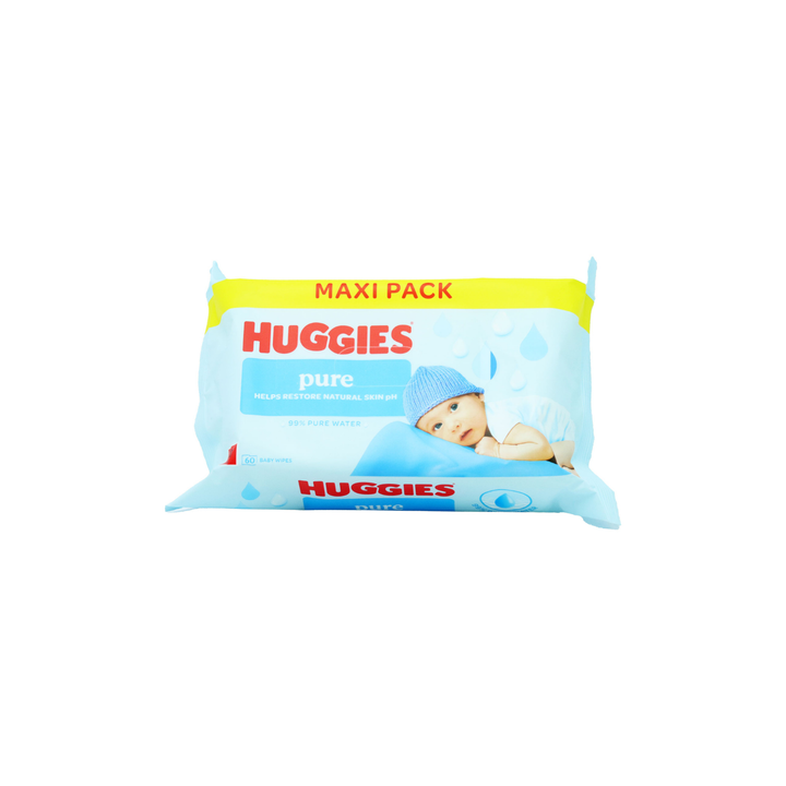 Huggies Baby Wet Pure 60x12