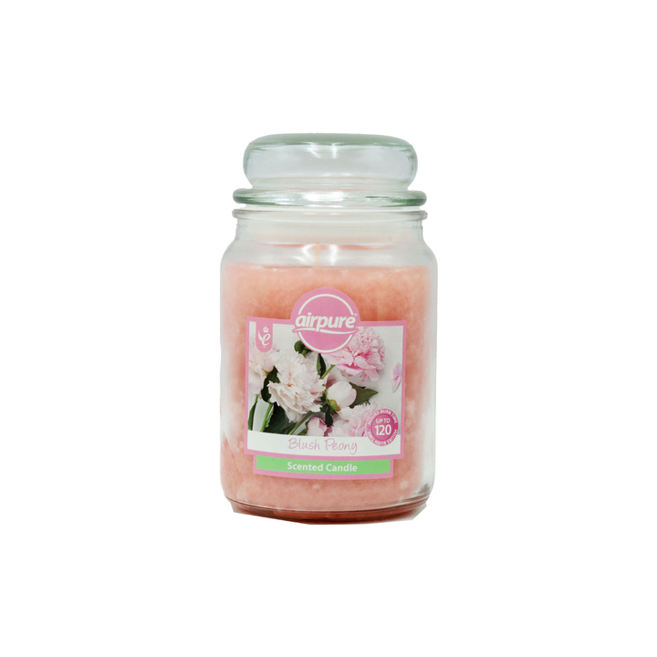 Airpure Candle Jar 18oz Blush Peony