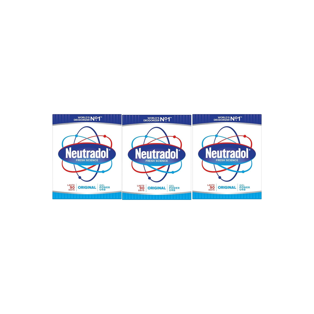 Neutradol Gel Air Freshner Original 135g (Pack Of 3)