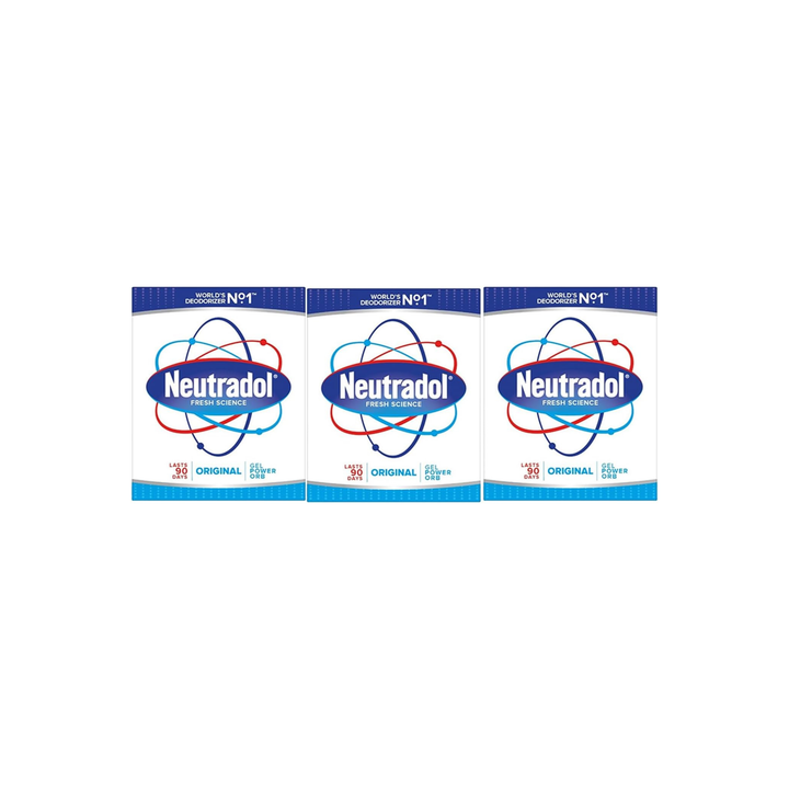 Neutradol Gel Air Freshner Original 135g (Pack Of 3)