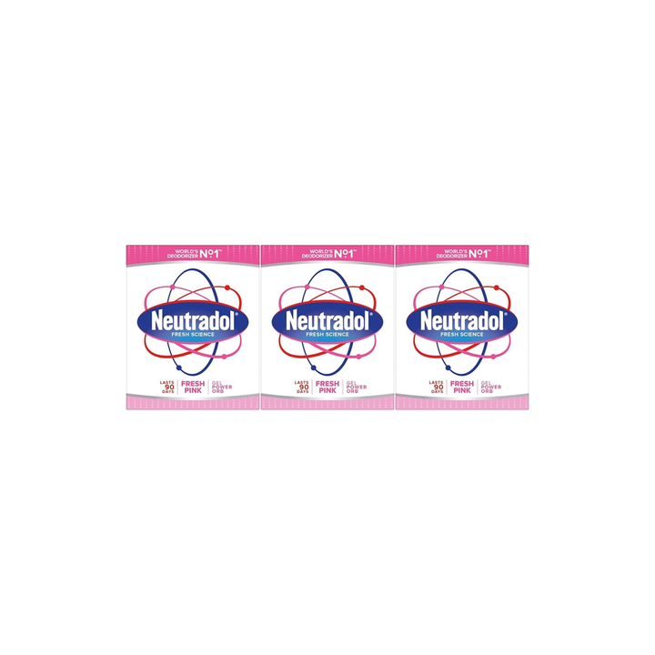 Neutradol Gel Air Freshner Pink Fresh 135g (Pack Of 3)