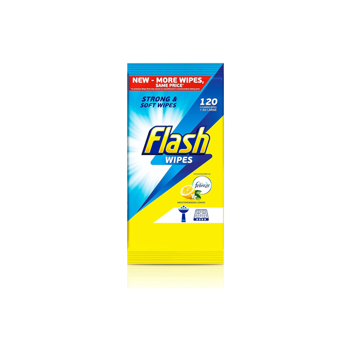 Flash Mediterranean Lemon Wipes