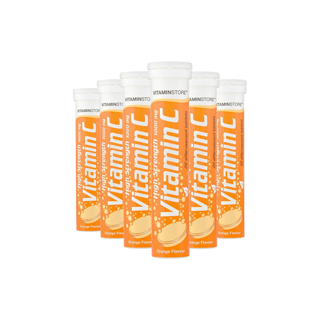 Vitamin Store Effervescent Vitamin C Tabs (Pack Of 6)