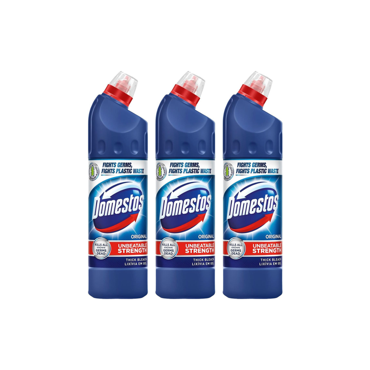 Domestos Toilet Bleach Original 750ml (Pack Of 3)