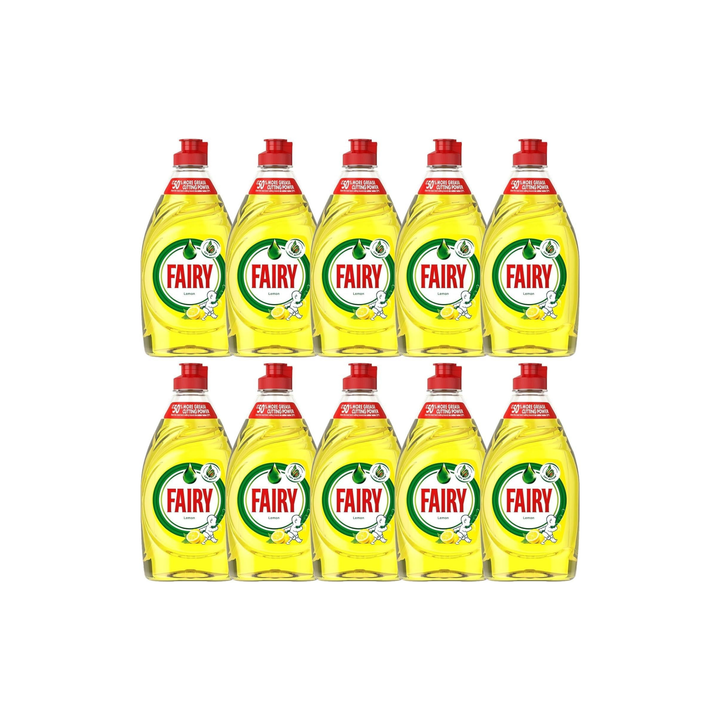 Fairy Lemon Washing Up Liquid 320ml (Pack Of 10)