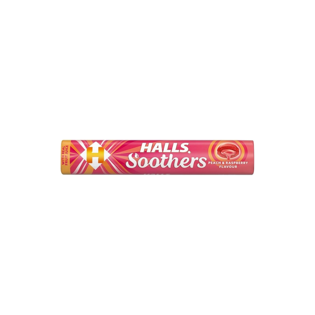 Halls Soothers Peach And Raspberry