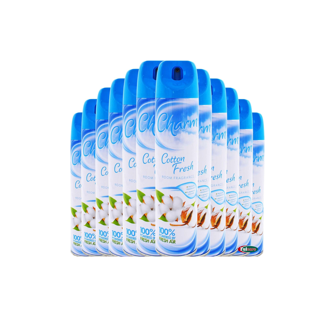 Charm Air Freshener Cotton Fresh Pack Of 12