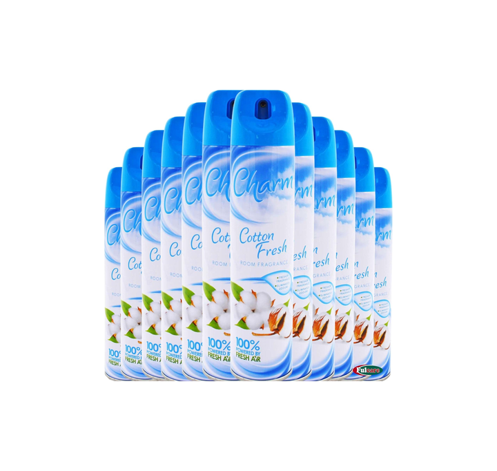 Charm Air Freshener Cotton Fresh Pack Of 12
