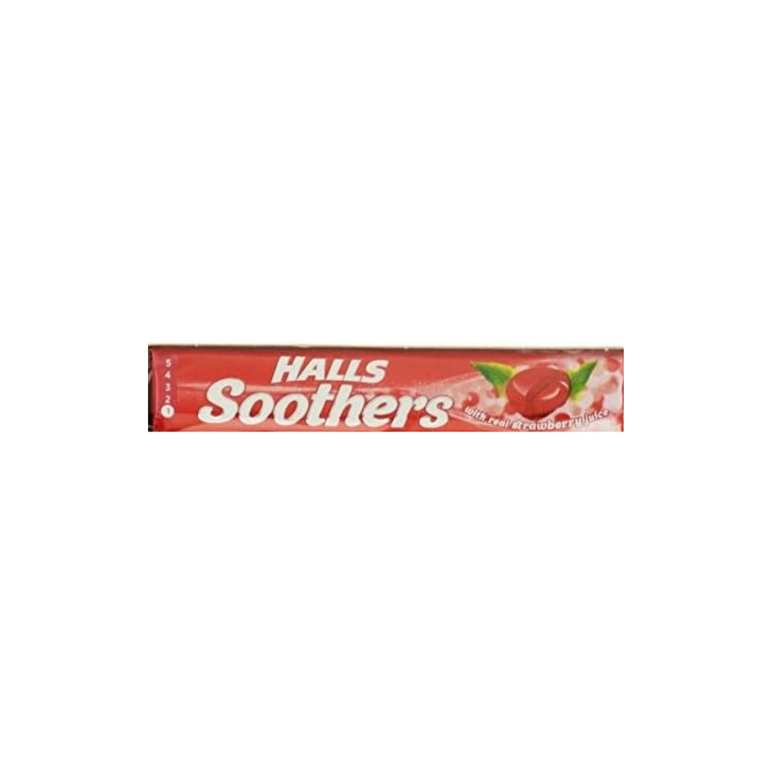 Halls Soothers Strawberry