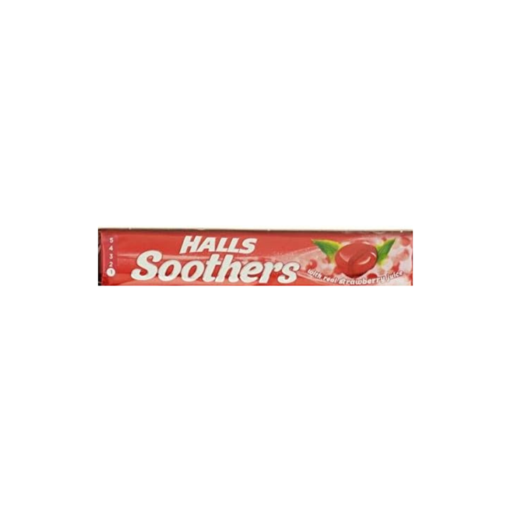 Halls Soothers Strawberry
