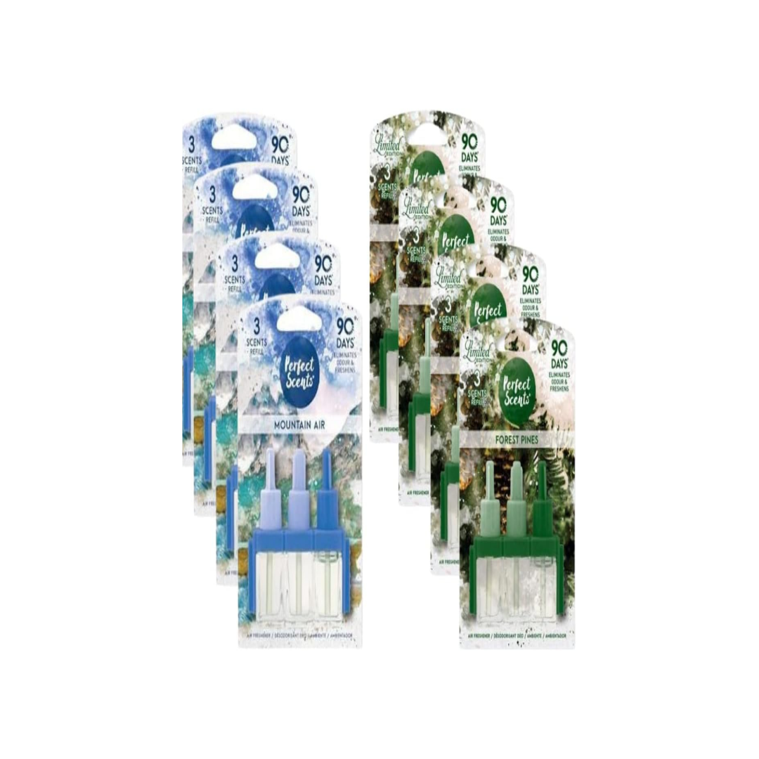 Perfect Scent Forest PineX4 & Mountain AirX4 (Packs Of 8)