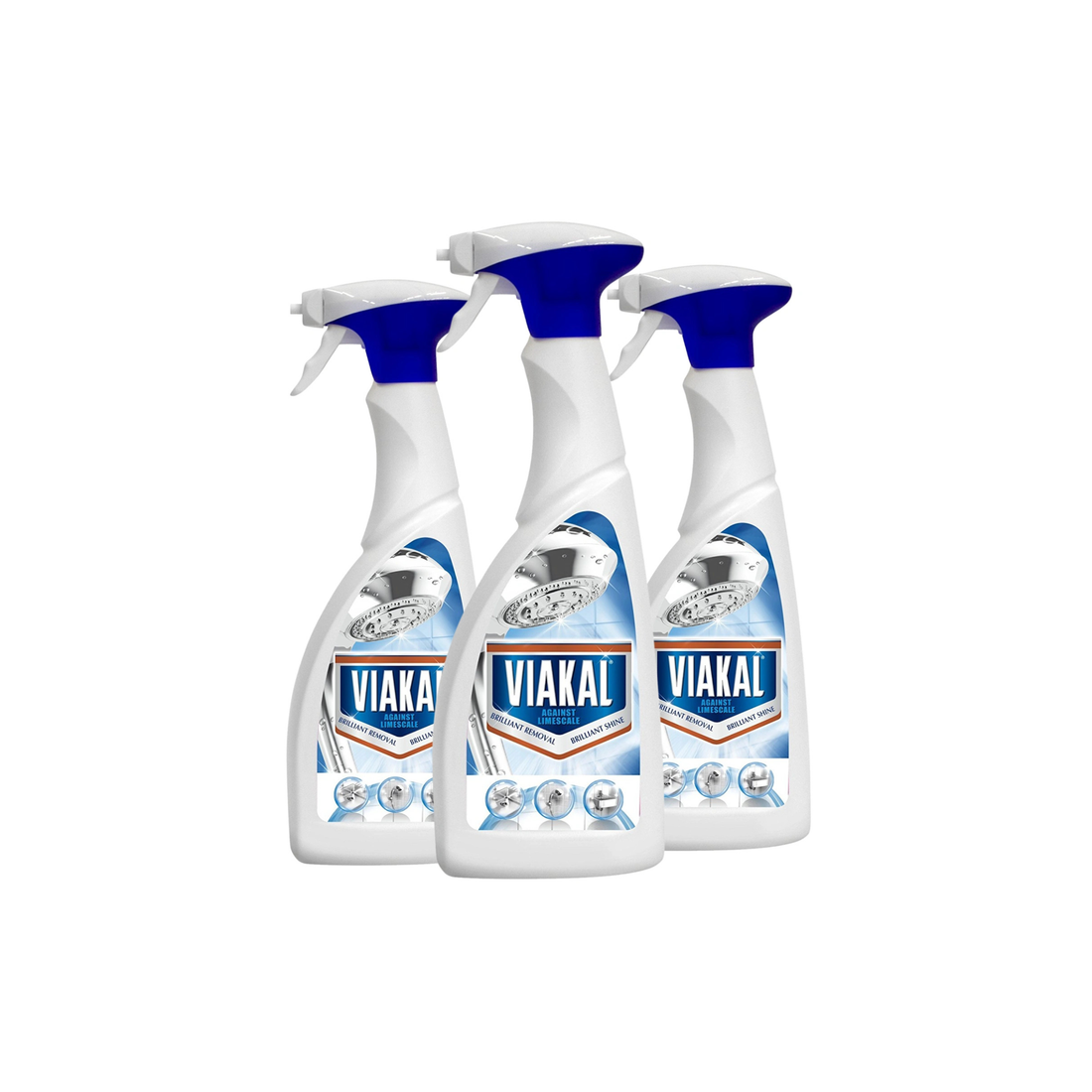 Viakal Limescale Remover Spray 500ml (Pack Of 3)