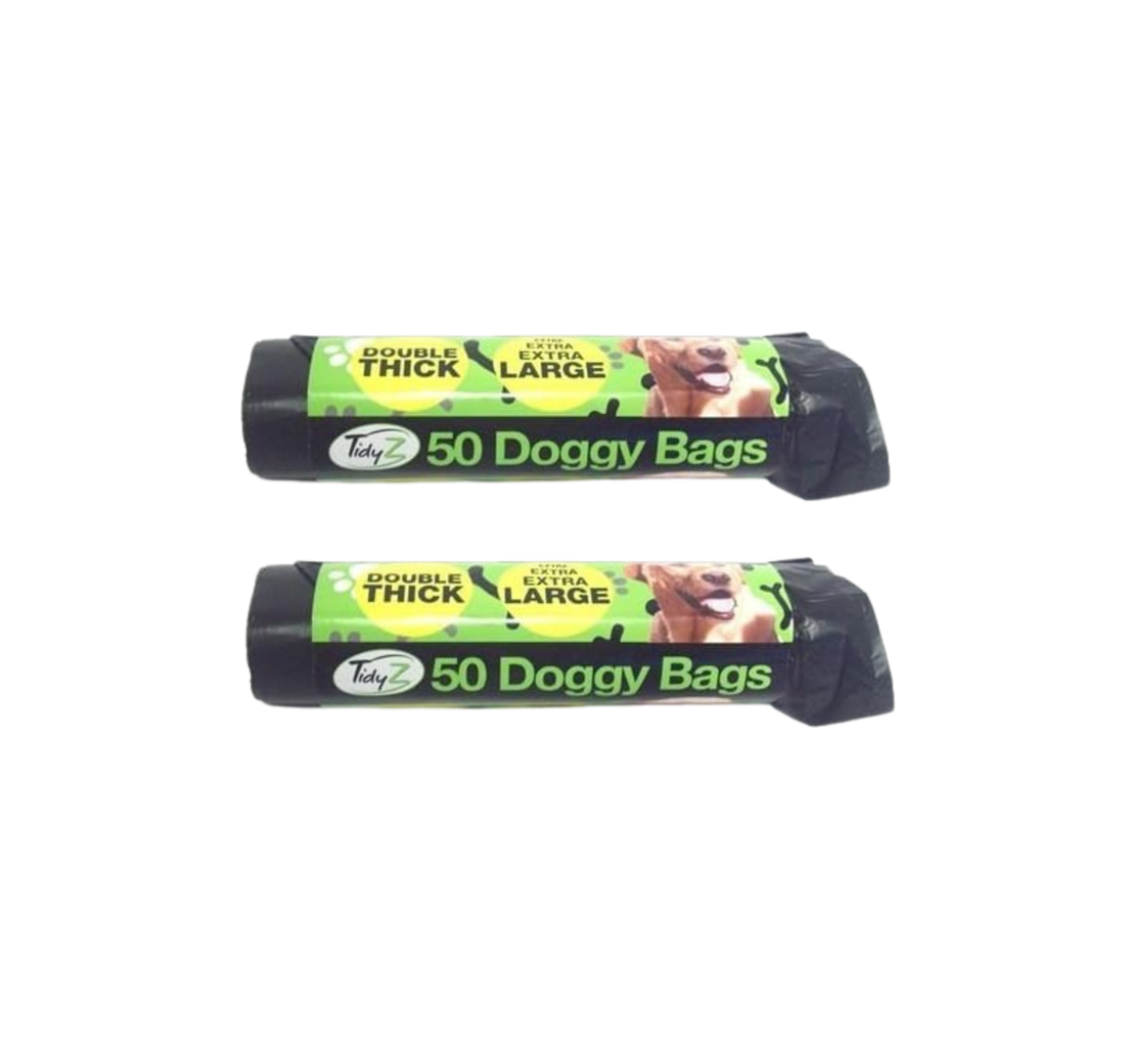 Tidyz Extra Large Doggy Bags Extra Strong (Pack Of 2)