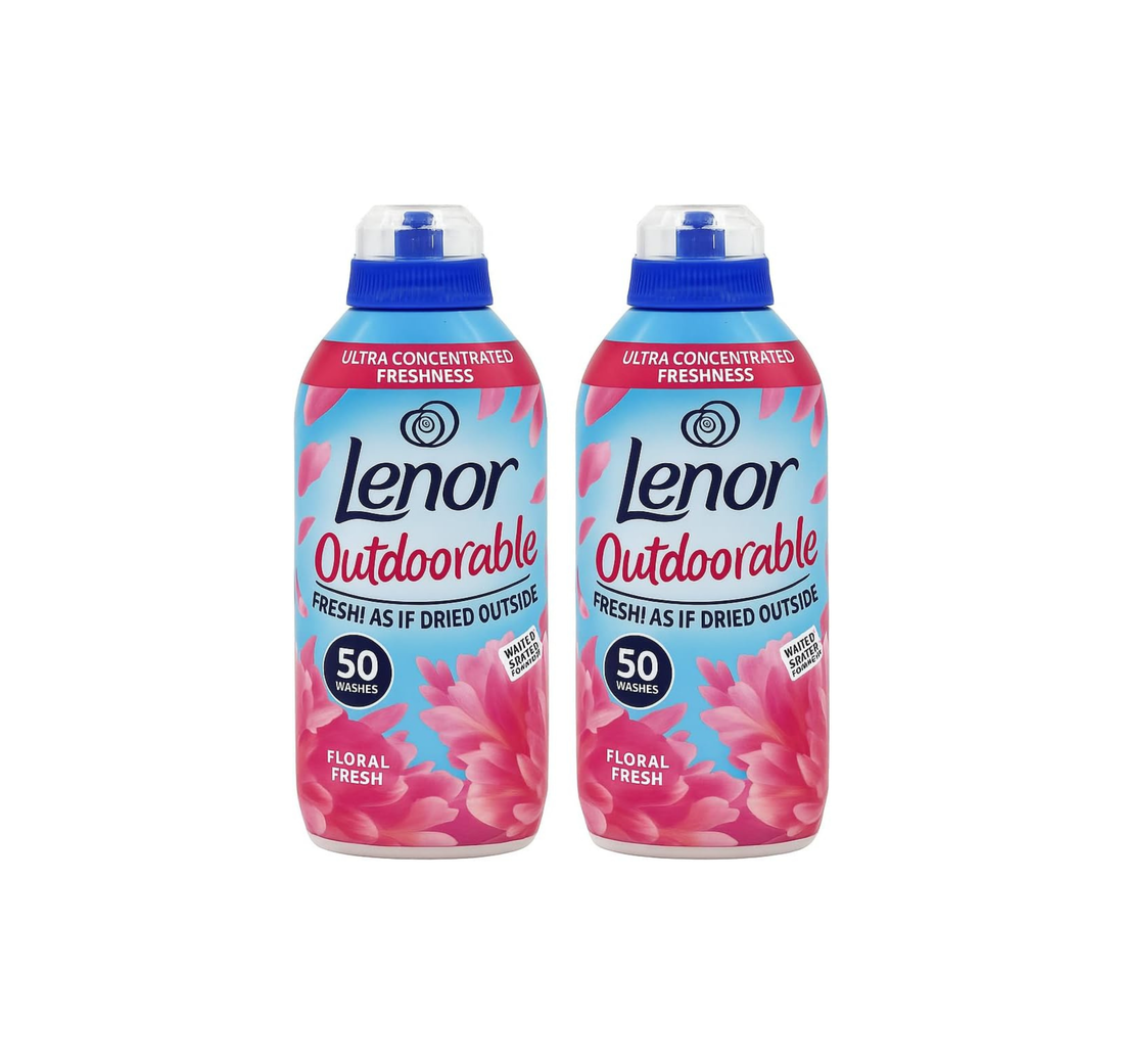 Lenor Outdoorable Floral Fresh 50W (Pack Of 2)