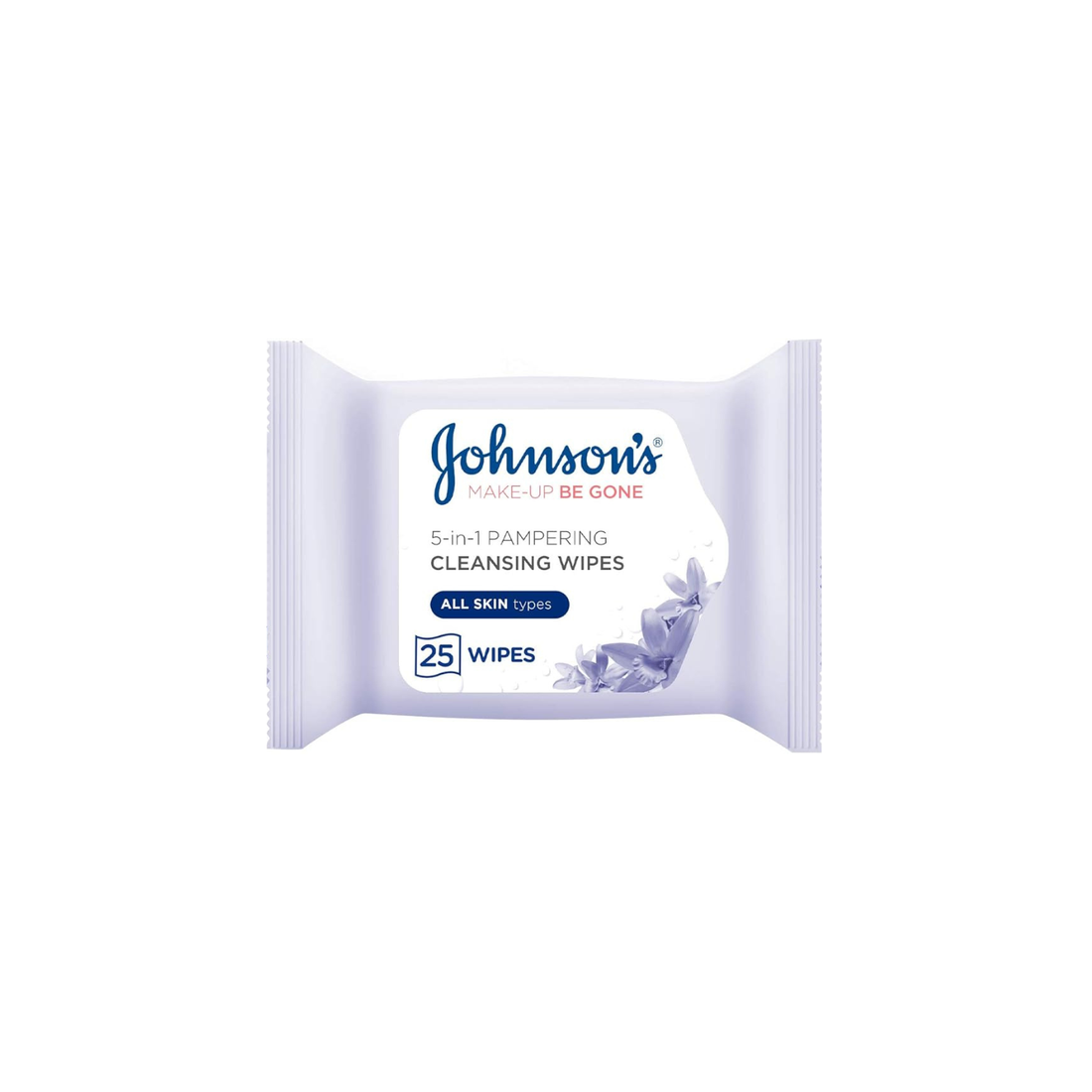 Johnson Face Care Wipes Gone Pampering (Purple)