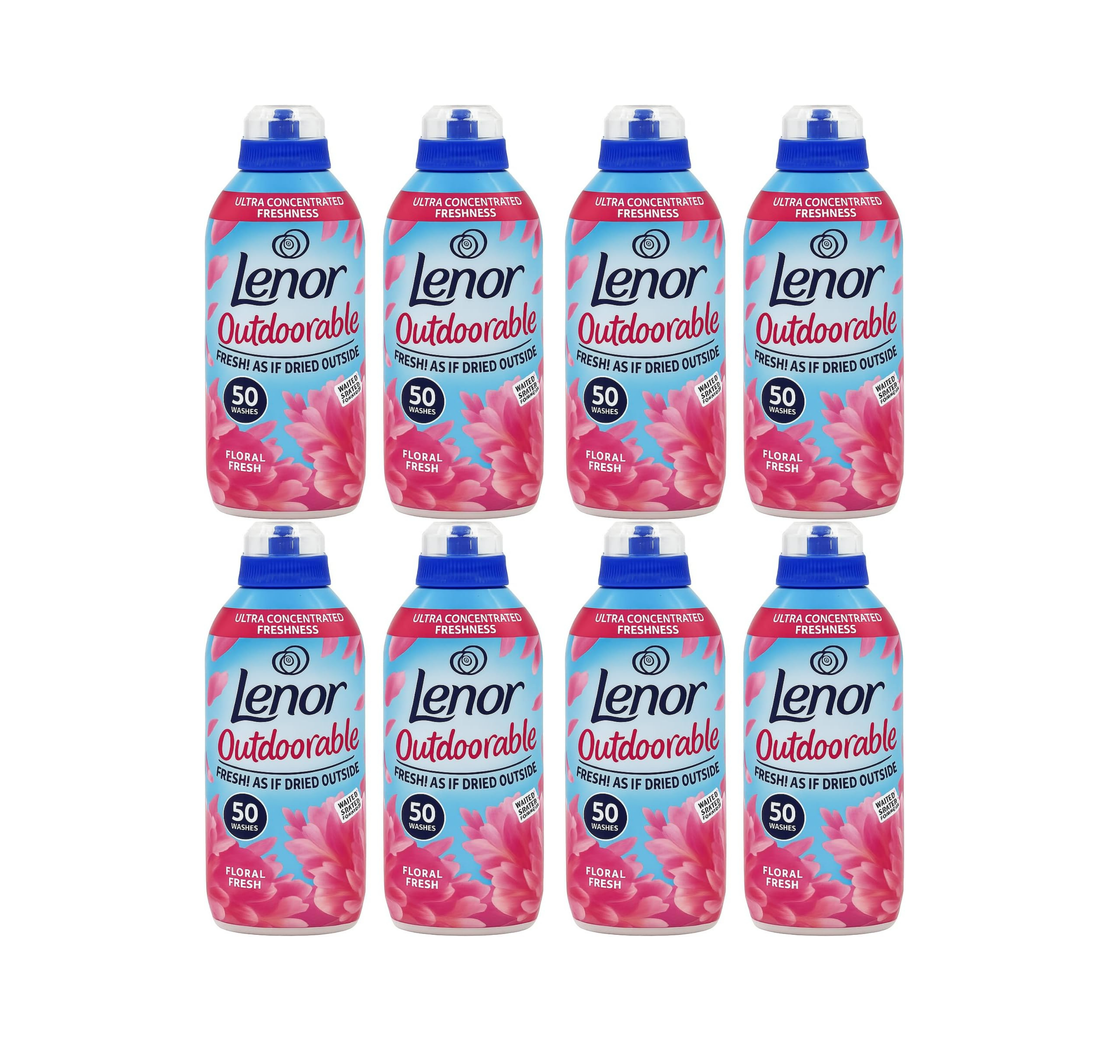 Lenor Outdoorable Floral Fresh 50W (Pack Of 8)