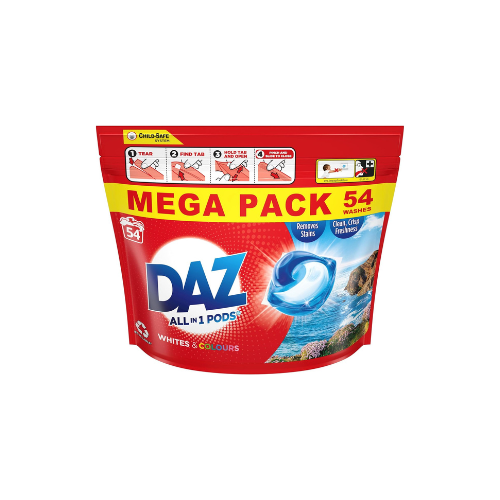 Daz ALL in 1 Pods - Whites & Colours