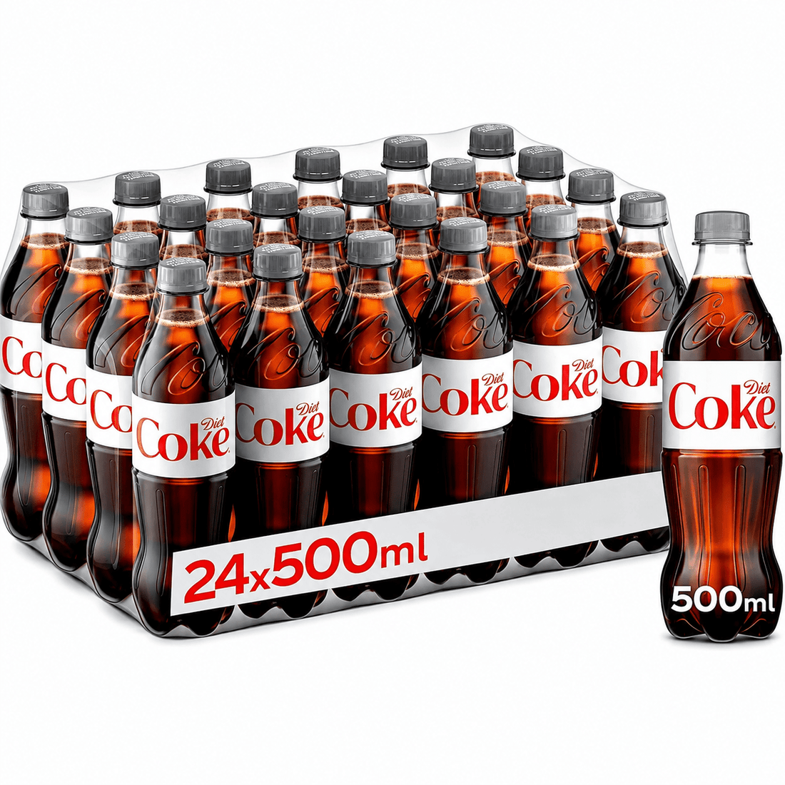 Diet Coke 500ml Bottles