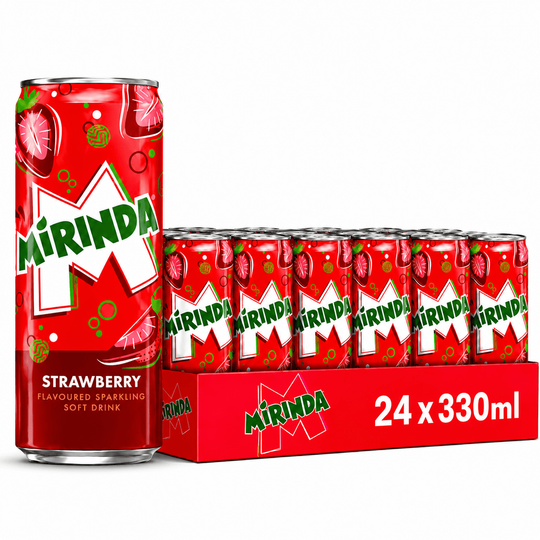 Mirinda Strawberry 330ml Cans