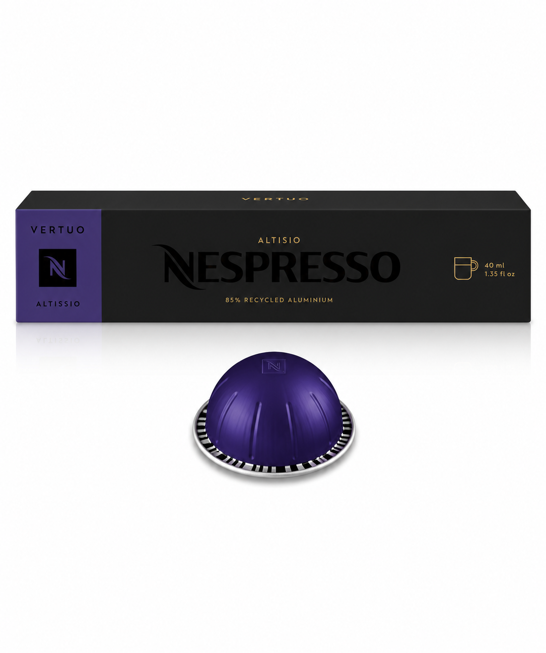 Nespresso Vertuo Altissio Coffee Pods 10 Capsules (1 Sleeve) – Compatible with Nespresso Vertuo Machines