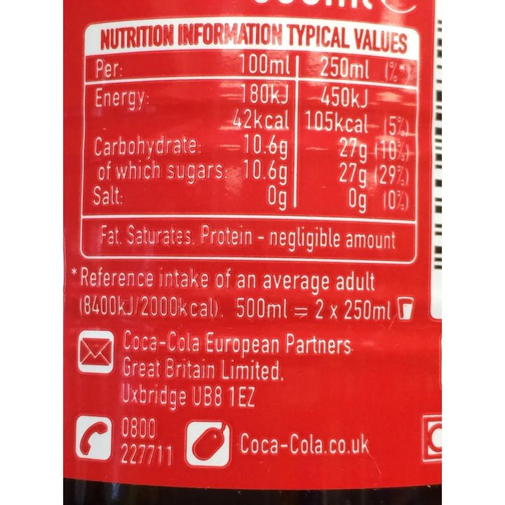 Coca-Cola Original Taste 500ml Bottles