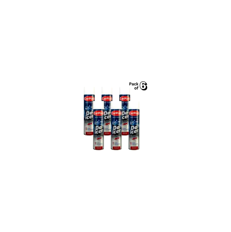 Carplan Bluestar De-Icer (packs of 6)