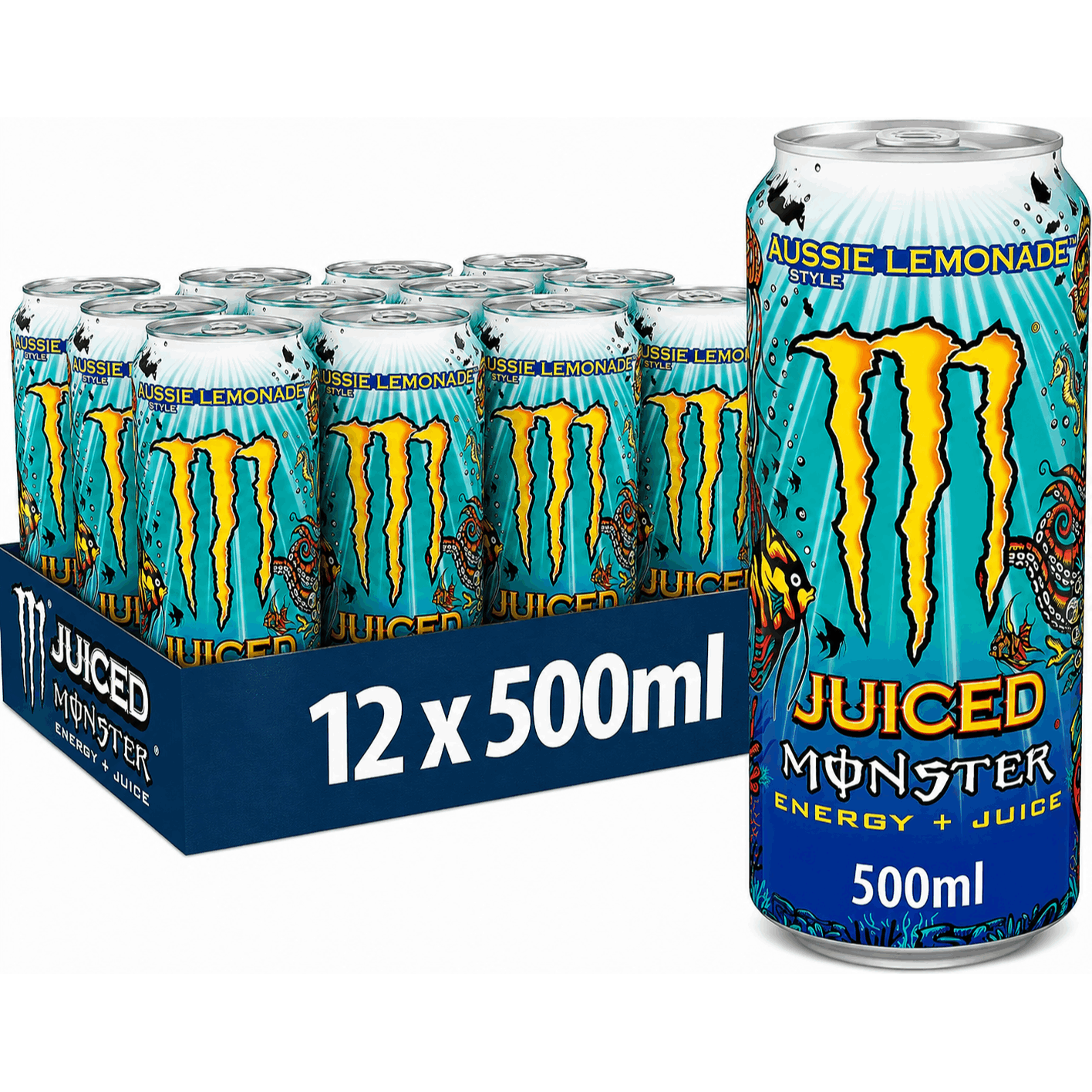 Monster Energy Juiced Aussie Lemonade 500ml Cans