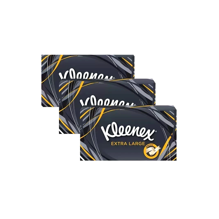 Kleenex Extra Large Facial Tissue (packs of 3)