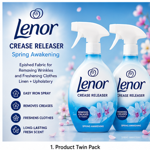 Lenor Crease Release Spring Awakening (Pack Of 2)